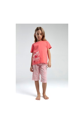 Xo Kids Kız Çocuk Pijama Takım 9-14 Yaş 3612 Nar