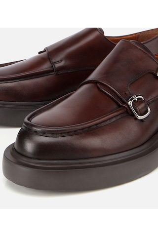 Hotiç Erkek Deri Kahverengi Metal Tokalı Klasik Loafer 02ayh313870a480 02ayh313870a480 Kahverengi