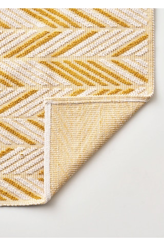 Bella Maison %100 Pamuk Corner Paspas Takımı Hardal 60x100 - 50x60 Cm Hardal