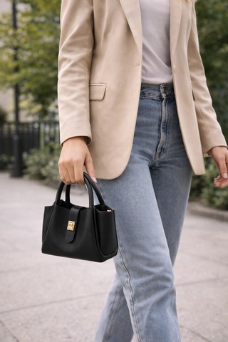 Bbbutikbasic Elegance Mini Bag N6515 siyah