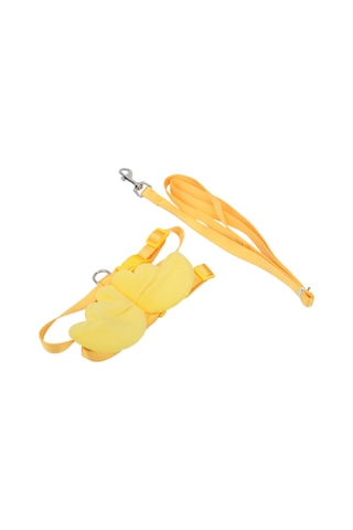 Yuntech01 Küçük Ördek Ve Tavuk İçin Nylon Ayarlanabilir Taşıma Kemer, Outdoor Egzersiz Ve Kayıp Koruma, Sarı Xs Boyutu