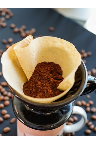 Seramik Siyah Dripper V60