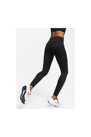 Nike Siyah - Gri - Gümüş Kadın Slim Fit Tayt Dq5668-010 W Nk Df Go Hr Tght Siyah - Gri - Gümüş Siyah - Gri - Gümüş