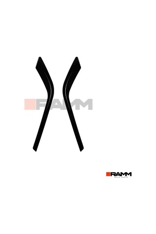 Bmw G60 G61 İ5 M Sport 2024+ Ön Tampon Bıçağı Sağ-sol Parlak Siyah