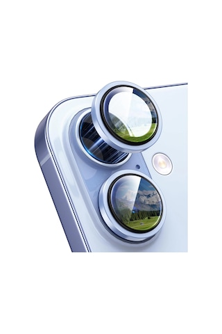 Apple Uyumlu iPhone 17 Kamera Koruyucu Gece Çekim Destekli Premium Safir Lens Koruma Parlak Temperli Cl-12