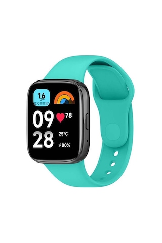 Sneezy Xiaomi Redmi Watch 3 Active Uyumlu Purelux Soft Silikon Kordon