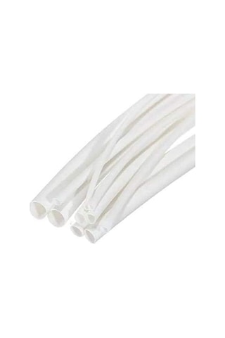 Beyaz Renkli Isı İle Daralan Makaron Woer - 30 Parça 3.2-4.8-6.4mm