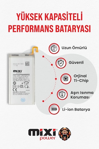 Samsung Galaxy J805 J810 A6 Plus Uyumlu Tam Kapasite Batarya 1 Yıl