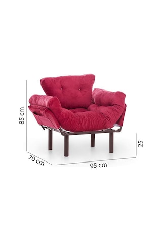 Pafu Nitta Tekli Kanepe - Bordo