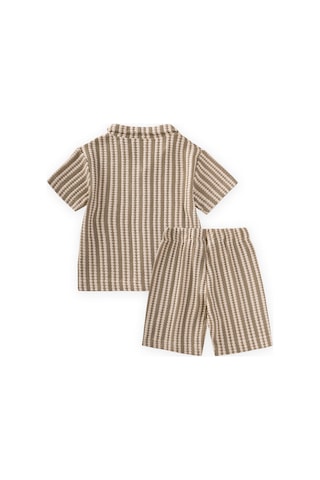 Cigit Retro Gömlek Takım 2-8 Yaş S Vizon Vizon