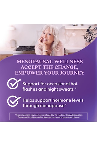 Doctor's Best Women's Menopause Support Multi-symptom Relief 30 Veggie Caps