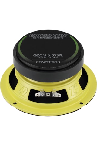 Ground Zero Gound Zero Gzcm Gzcm 6.5xspl 16.5 Cm Midrange Höparlör 320 Watts Max 120 Rms