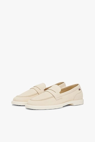 Kadın Th Soft Nubuck Loafer Ayakkabı - Krem Muslin