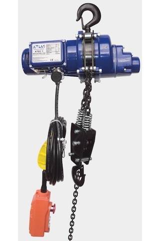 Atlas Atec01 1 Ton Kapasite Elektrikli Zincirli Vinç