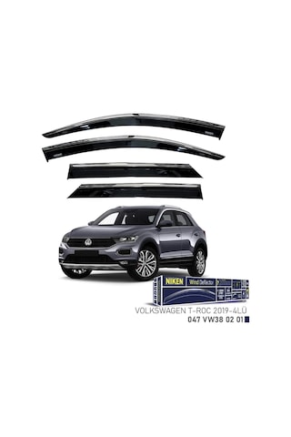 Volkswagen T-roc Araca Özel Cam Rüzgarlığı 2019 2020 2021 2022 2023 2024