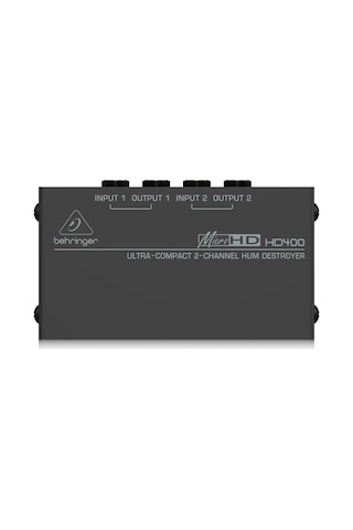 Behringer Hd400 Ultra Kompakt 2 Kanallı Hum Destroyer