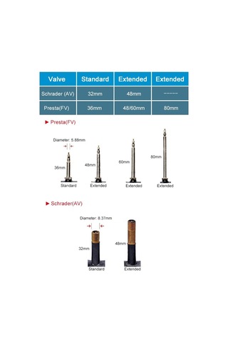 Hsgl Bisiklet İç Lastik 27.5x1.75-2.45 Schrader Oto Sibop Av 48mm Kutulu Lsı 504