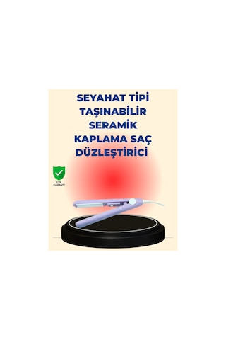 2 Si 1 Arada Saç Düzleştirici Ve Bukle Maşası Düz Ve Kıvırcık Saçlara Uygun Çok Yönlü Kullanım