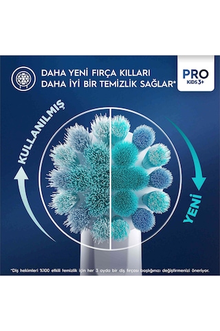 Oral-B Spiderman Şarjlı Diş Fırçası Yedek Başlığı Beyaz 2'li