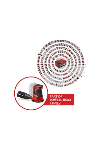Einhell TE-RS 18 Li-Solo Akülü Eksantrik Zımpara - 4462010