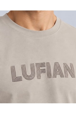 Lufian Lufıan Erkek T-shırt Bej