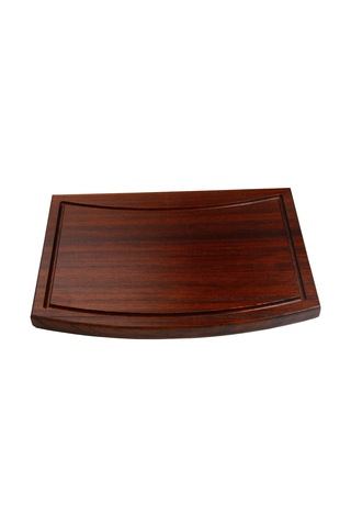 Tek Kenarı Oval Tahta 27x38 Cm