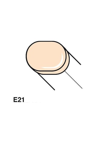 Copic Sketch Marker - E21 - Soft Sun