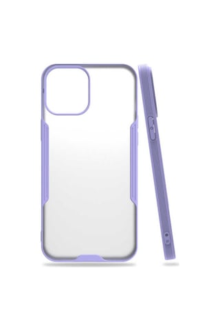 Apple Uyumlu iPhone 12 Pro Csm Zore Parfe Kılıf-mor