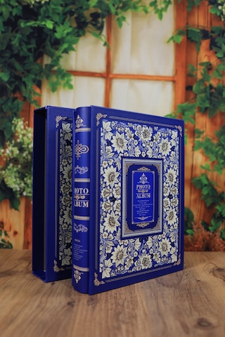 Nrcn 10x15 Cm 200'lük Desenli Ve Kutulu Deluxe Fotoğraf Albümü