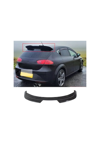 Autogp Seat Leon Bagaj Üstü Spoiler Pianoblack Boyalı 2005 / 2012 Agp-bgz-sp-145477