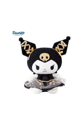 Kuromi Hello Kitty Özel Seri Sanrio 25 Cm Peluş Oyuncak Sanrio Kuromi Plush Hediyelik Oyuncak Beyaz - Sİyah