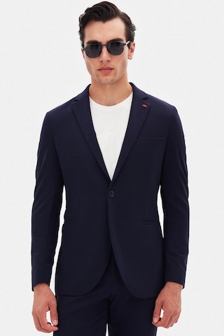 Twn Slim Fit Lacivert Düz Takim Elbise 4ec05e301545m 101