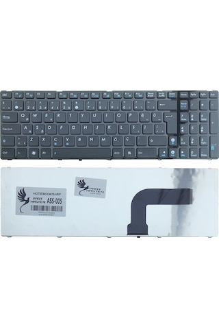 Asus Uyumlu N61VG, N73JF, P53SJ, W90VN Notebook Klavye (Siyah) V.1