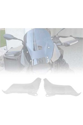 Dancemonkey R1300gs 2023-2024 İçin Yeni Tasarım Eldiven Koruyucu, Siyah/şeffaf Gri