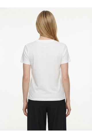 LOFT Boxy Fit Kadın Tshirt K.kol Lf2042222 Q1.v1 Beyaz