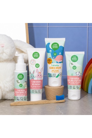 Mey İthalat %100 Doğal Diş Macunu Baby&kids 50 Ml Acı - Portakal