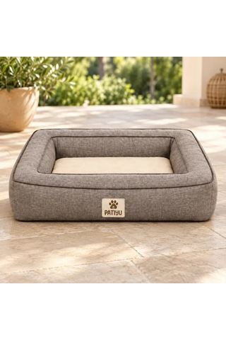Patiyu Noble Yatak - Kahve / Large