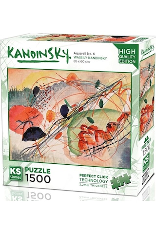 Ks Games 1500 Parça Aquarell No 6 Puzzle