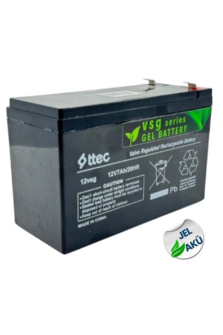 12v 7ah Jel Tipi Akü 2025 Üretim