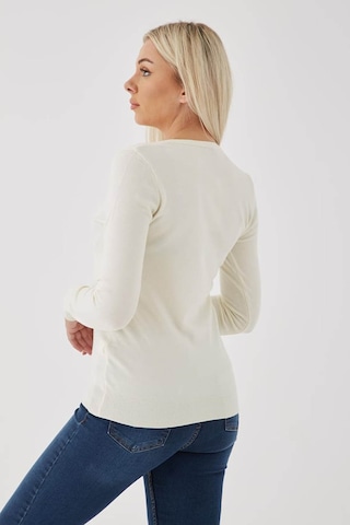 Fashion Friends Ekru Kadın Hırka 24k0781k1 Ekru