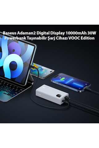 Baseus Adaman2 Digital Display 10000 mAh 30 W Powerbank