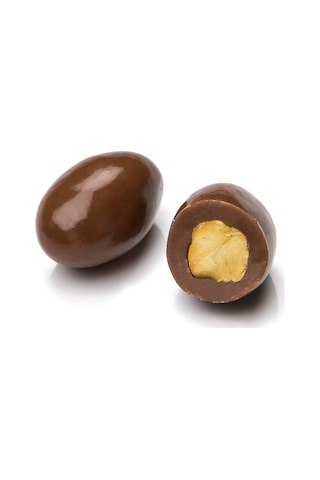 Melodi Mat Fıstık Draje Sütlü Çikolata 500 G