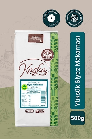 Kaşka Siyez Makarna Yüksük 500 G