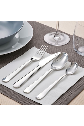 Tatlı Kaşığı, Paslanmaz Çelik, 17 Cm, 6 Adet