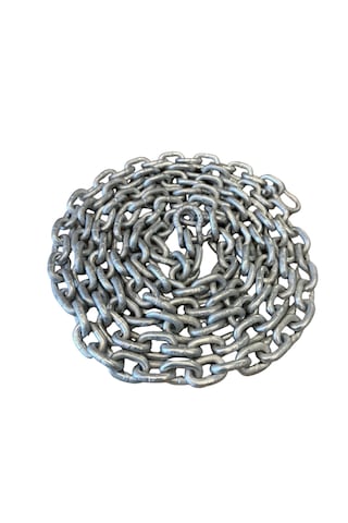 Tekne Irgat Zinciri. 6mm Kalibre Galvaniz Zincir. 10 Metre