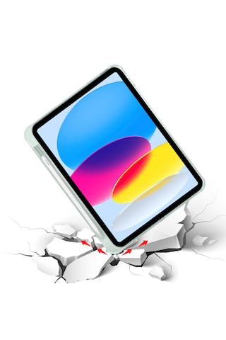 Apple Uyumlu iPad 11.nesil A16 11inç/10.nesil 10.9inç 2025 İle Kılıf Katlanabilir Standlı 360 Yumuşak Kalem Bölmeli Kapak Tablet Kılıfı