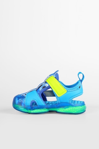 Vicco Live Işıklı Erkek Bebek Sandalet Saks Mavi