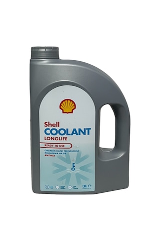 Shell Coolant Longlife 4 Mevsimlik Kırmızı Antifriz 3+1 Litre