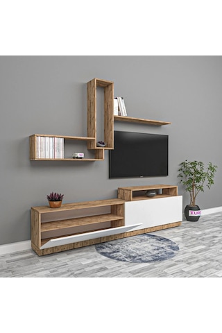 Lion Tv Ünitesi Mdf Siyah