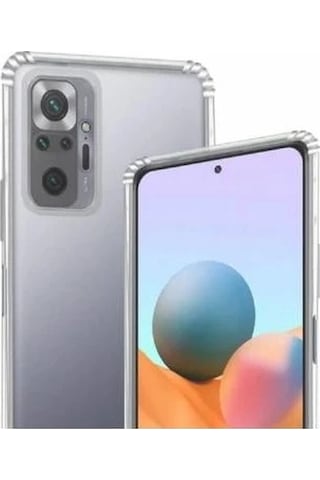 Xiaomi Redmi Note 10 Pro Uyumlu Kamera Korumalı 3D Şeffaf Kılıf